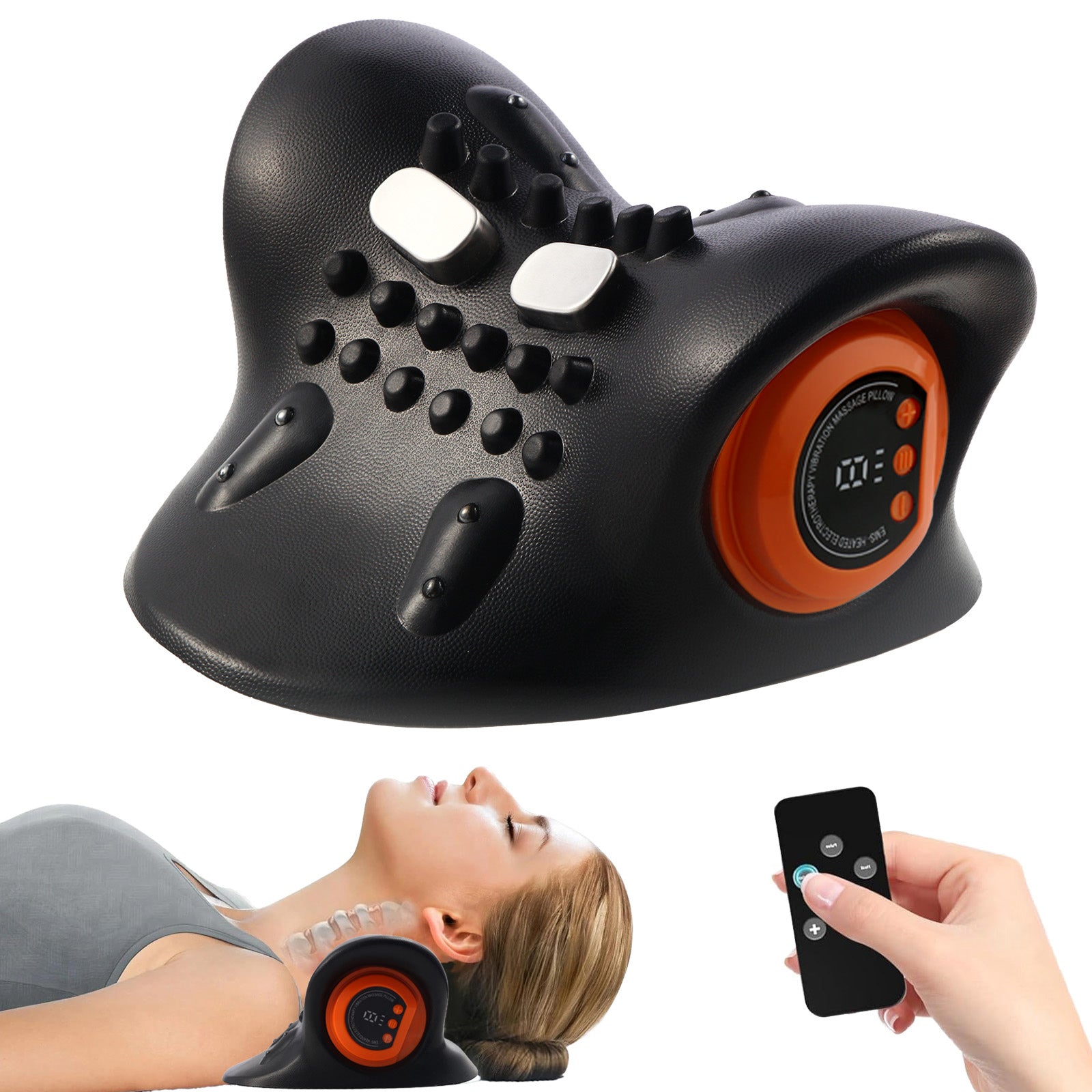 Neck & Shoulder Massager With Heat