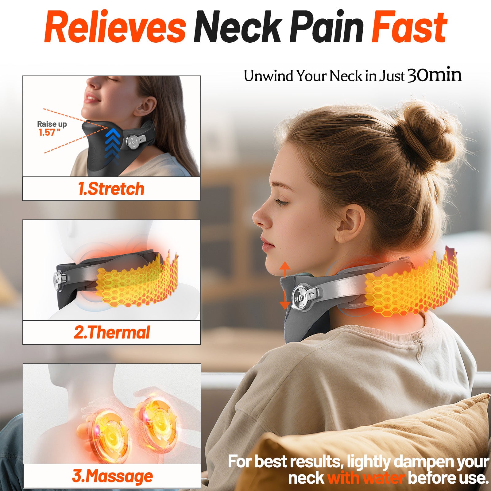 3 In 1 Thermal Neck Stretcher