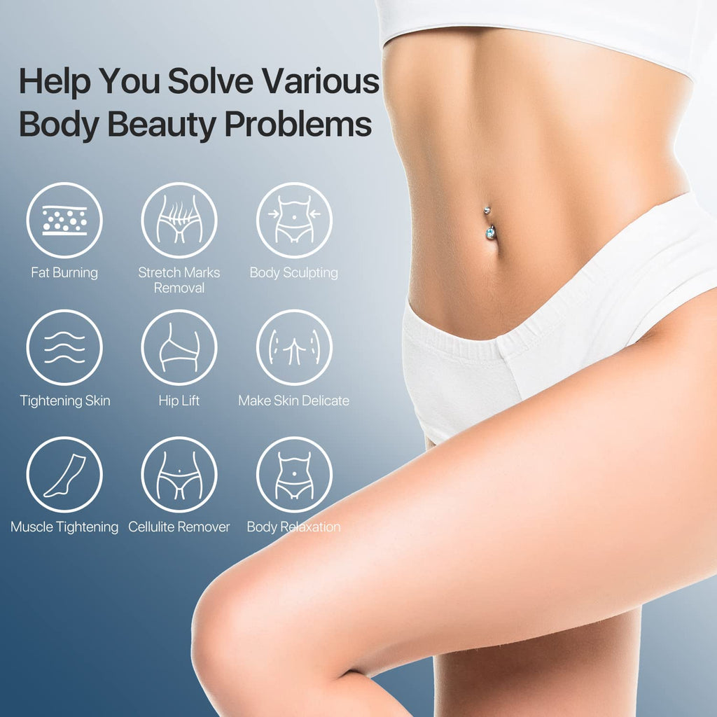 Cellulite Massager – Professional Body Sculpting Machine – Cellulite Remover and Stretch Marks Removal – Handheld Body Slimming Device for Belly Fat, Waist, Arm, Leg, Butt